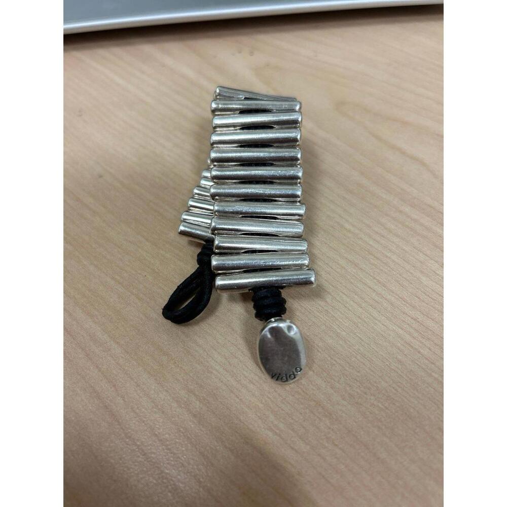 Vidda Rare Heavy Sterling Plated Bullet Bracelet